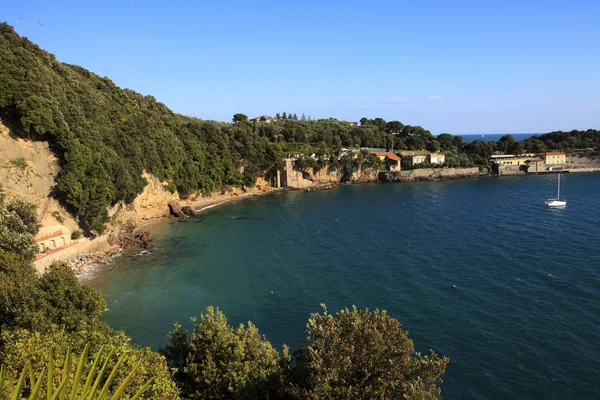 Lerici Italy April 2017 Lerici Coastline Gulf Poets Cinque Terre — ストック写真