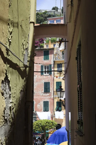 Vernazza Italy April 2017 House Vernazza Village Gulf Poets Cinque — Stock fotografie