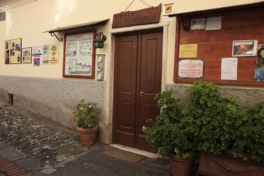 Triora (IM), Italy - February 15, 2017: The witches  museum in Triora village, Imperia, Liguria, Italy. 