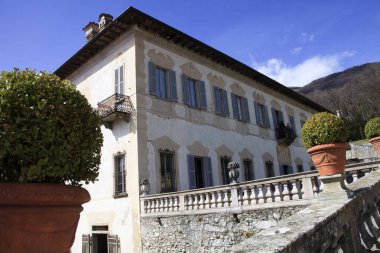 Casalzuigno, Varese / Italy - April 25, 2017: Villa Della Porta Bozzolo, Casalzuigno, Varese, Lombardy, Italy