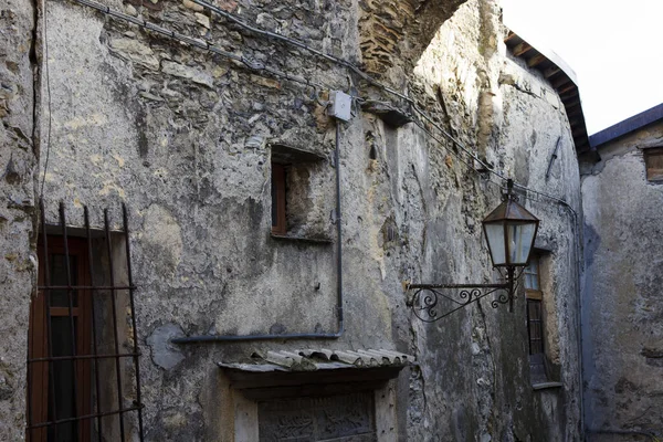 Triora Italy February 2017 Old House Facade Witches Village Triora — Φωτογραφία Αρχείου