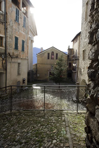 Triora Italy February 2017 Old Houses Witches Village Triora Imperia — Stockfoto