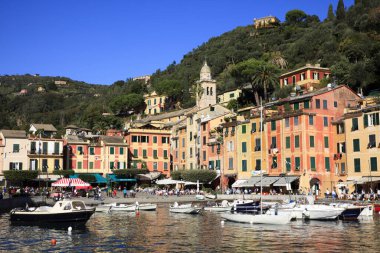 Portofino (GE), Italy - June 01, 2017: Portofino, Genova, Liguria, Italy