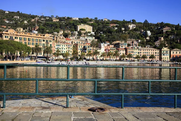 Santa Margherita Ligure Giugno 2017 Santa Margherita Ligure Vista Dal — Foto Stock