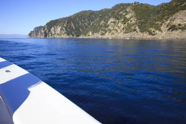 San Fruttuoso Italy June 2017 Coastline San Fruttuoso Genova Liguria — Stockfoto