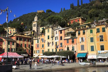 Portofino (GE), Italy - June 01, 2017: Portofino, Genova, Liguria, Italy