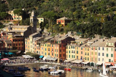Portofino (GE), Italy - June 01, 2017: Portofino, Genova, Liguria, Italy