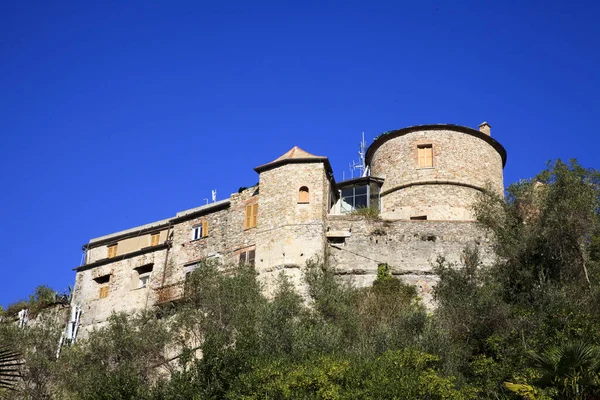 Portofino Italie Juin 2017 Château Portofino Gênes Ligurie Italie — Photo