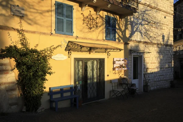 Sirolo Italië Januari 2019 Een Typische Sirolo Stad Riviera Del — Stockfoto