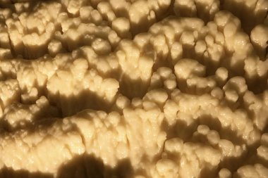 Genga (AN), Italy - January 1, 2019: Frasassi caves inside,  Genga, Ancona, Marche, Italy 