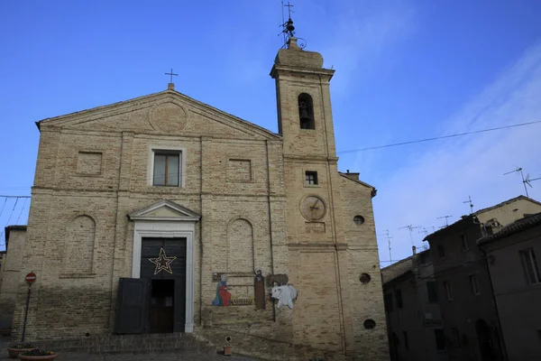 Recanati Italy January 2019 Santa Maria Monte Morello Church Recanati — Stockfoto