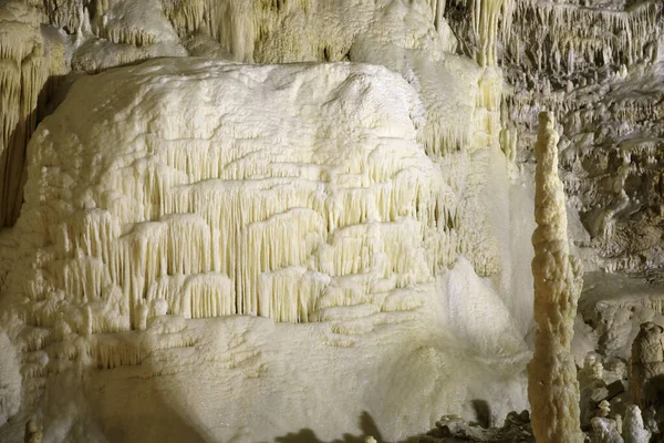 Genga Italy January 2019 Frasassi Caves Genga Ancona Marche Italy — Zdjęcie stockowe