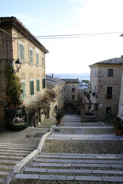 Corinaldo Italy January 2019 View Corinaldo Village Corinaldo Ancona Marche — Stockfoto