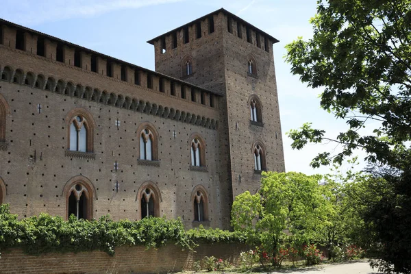 Pavia Italy June 2018 Castello Visconteo Visconti Castle Pavia Lombardy — 图库照片