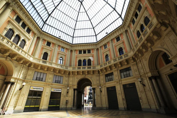 Pavía Italia Junio 2018 Galleria Geometrica Salone Mercato Pavía Lombardía — Foto de Stock