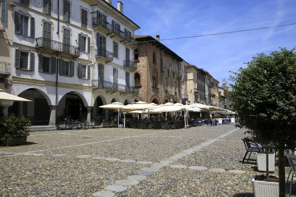 Pavia Itália Junho 2018 Piazza Della Vittoria Pavia Lombardia Itália — Fotografia de Stock