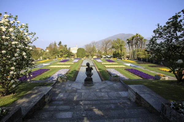 Verbania Vco Italië April 2017 Villa Taranto Botanische Tuinen Verbania — Stockfoto