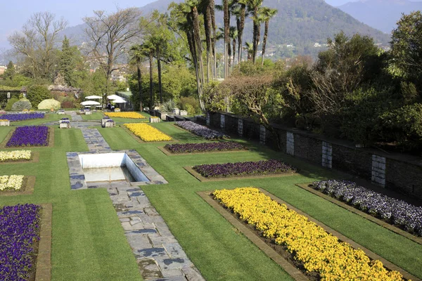 Verbania Vco Italië April 2017 Villa Taranto Botanische Tuinen Verbania — Stockfoto