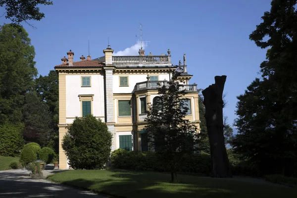 Stresa Vco Włochy Czerwca 2018 Villa Pallavicino Stresa Verbano Cusio — Zdjęcie stockowe