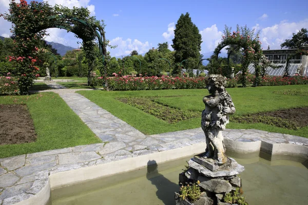 Stresa Vco Itália Junho 2018 Villa Pallavicino Garden Stresa Verbano — Fotografia de Stock