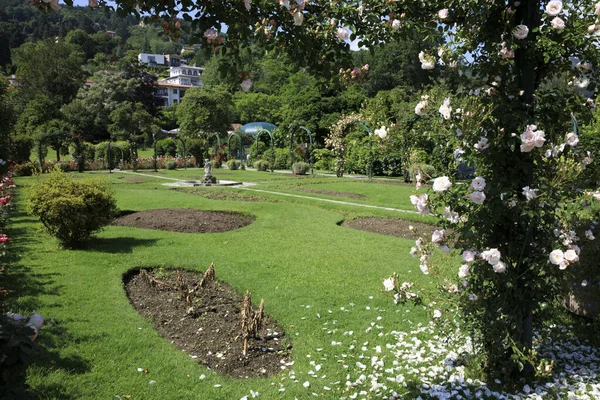 Stresa Vco Italie Juin 2018 Villa Pallavicino Garden Stresa Verbano — Photo