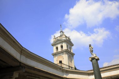 Lainate (Mi), İtalya - 16 Haziran 2018: Villa Litta Borromeo Visconti bölgesi, Lainate, Milan, Lombardy, İtalya