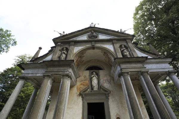 Orta San Giulio Itália Setembro 2019 Sacro Monte Calvario Chapel — Fotografia de Stock