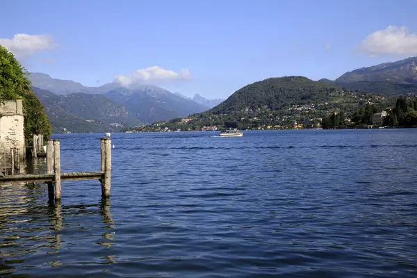 Orta San Giulio Italy September 2019 Θέα Της Λίμνης Orta — Φωτογραφία Αρχείου
