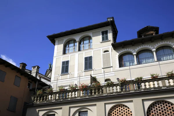 Orta San Giulio Italy September 2019 Houses Details Orta San — 스톡 사진