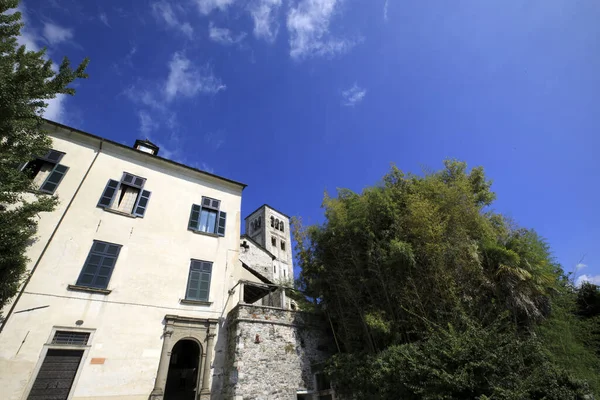 Orta San Giulio Italië September 2019 Huizen Detail Orta San — Stockfoto