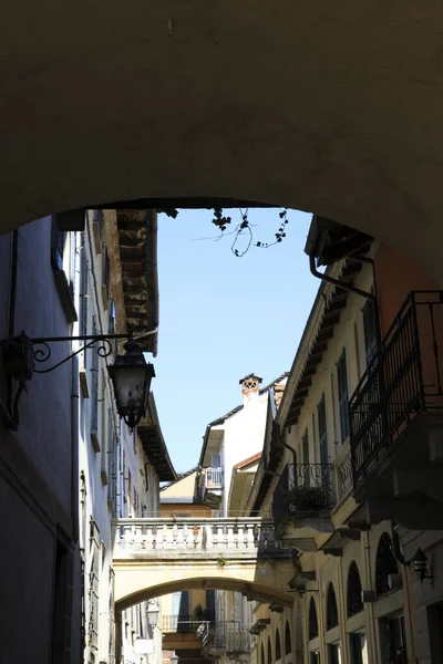 Orta San Giulio Italië September 2019 Een Typisch Weggetje Het — Stockfoto