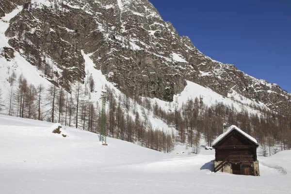 迪韦罗公园 意大利语 Verbano Cusio Ossola 2017年1月15日 意大利皮埃蒙特 Vco Ossola Valley — 图库照片