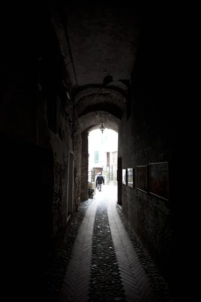 Dolceacqua Italien Dezember 2017 Blick Auf Alte Häuser Dorf Dolceacqua — Stockfoto