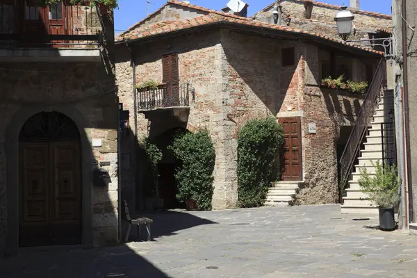 Montemerano Italy September 2017 Typical House Montemerano Village Manciano Grosseto — ストック写真