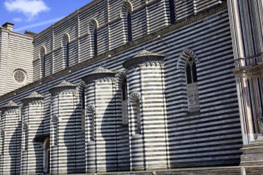 Orvieto (TR), Italy - May 10, 2016: The Orvieto cathedral, Terni, Umbria, Italy
