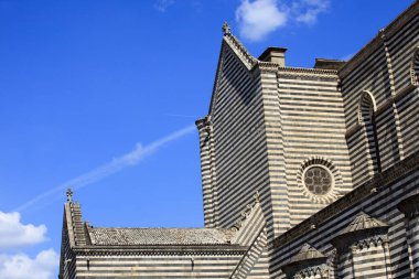 Orvieto (Tr), İtalya - 10 Mayıs 2016: Özellikle Orvieto Katedrali, Terni, Umbria, İtalya