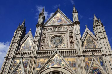 Orvieto (TR), Italy - May 10, 2016: The Orvieto cathedral, Terni, Umbria, Italy