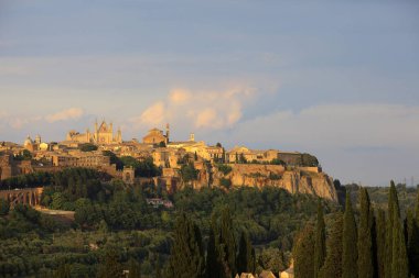 Orvieto (Tr), İtalya - 10 Mayıs 2016: Orvieto kasabası, Terni, Umbria, İtalya