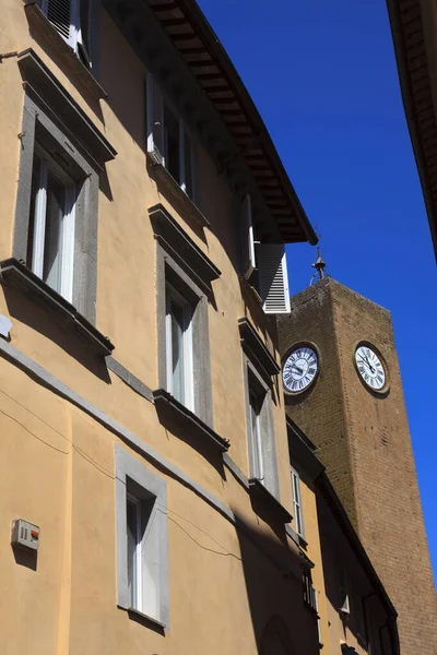 Orvieto Itália Maio 2016 Uma Casa Típica Centro Orvieto Terni — Fotografia de Stock