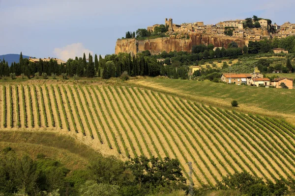 Orvieto Italië Mei 2016 Zicht Orvieto Stad Terni Umbrië Italië — Stockfoto