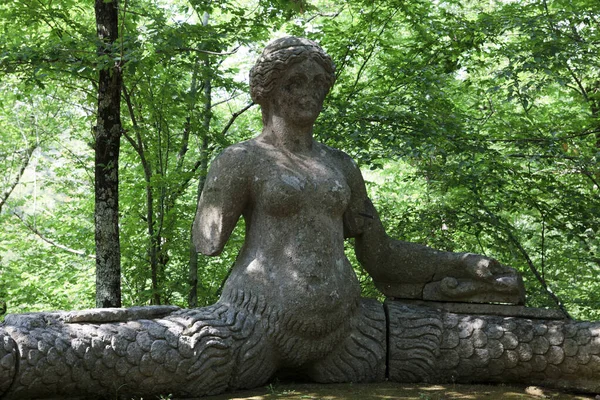 Bomarzo Itálie Května 2016 Park Zahrada Sacro Bosco Bomarzu Viterbo — Stock fotografie