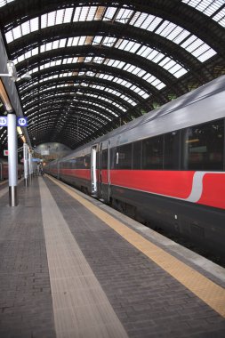 Milano (MI), Italy - October 04, 2017: Milano Centrale railway station, Stazione Milano Centrale, Milano, Italy. 