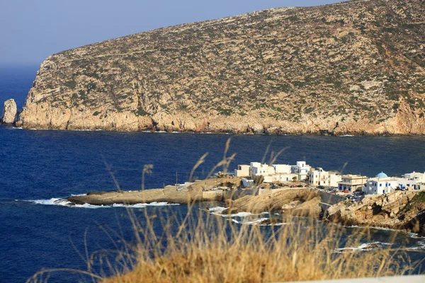 Apollon Naxos Greece 2014 Apollon 마을의 해안선 Naxos Cyclades Islands — 스톡 사진