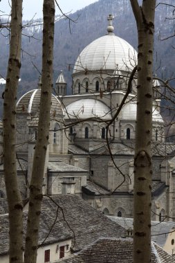 Re (Vco), İtalya - 19 Aralık 2017: Re Village, Vco, Piedmon, İtalya 'daki 