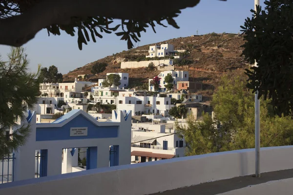 Vivlos Naxos Grecia Agosto 2014 Pueblo Vivlos Naxos Islas Cícladas — Foto de Stock