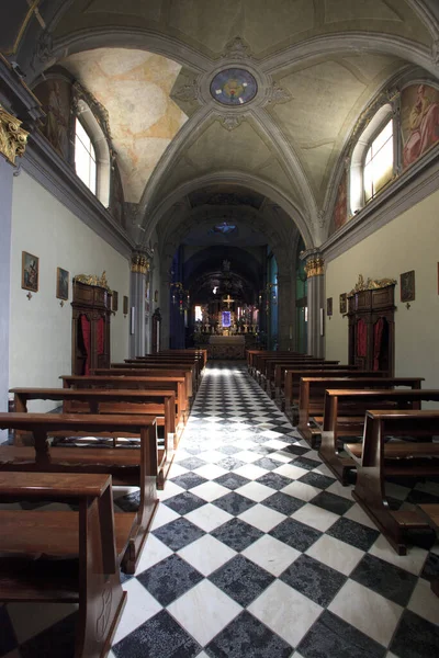 Vco Italia Diciembre 2017 Antigua Iglesia Santuario Madonna Del Sangue — Foto de Stock