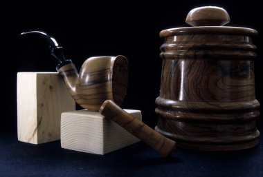 Gavirate (Va), İtalya - 01 Eylül 2017: Pipes Museum, Gavirate, Varese. 