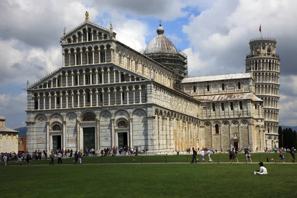 Pisa Italy June 2017 Piazza Dei Miracoli Cathedral Pisa Tuscany — 图库照片