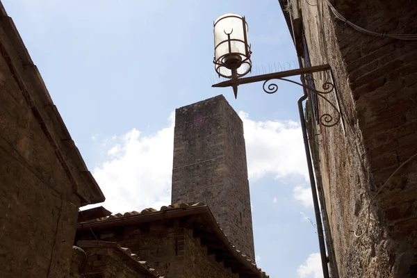 San Gimignano Siena Toskánsko Itálie — Stock fotografie