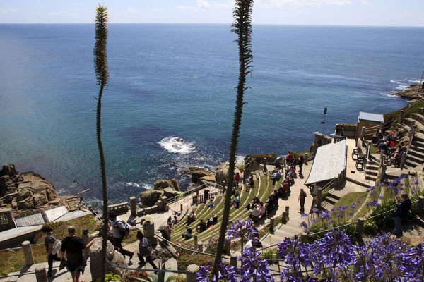 Porthcurno Inglaterra Reino Unido Agosto 2015 Minack Theatre Porthcurno Cornwall —  Fotos de Stock